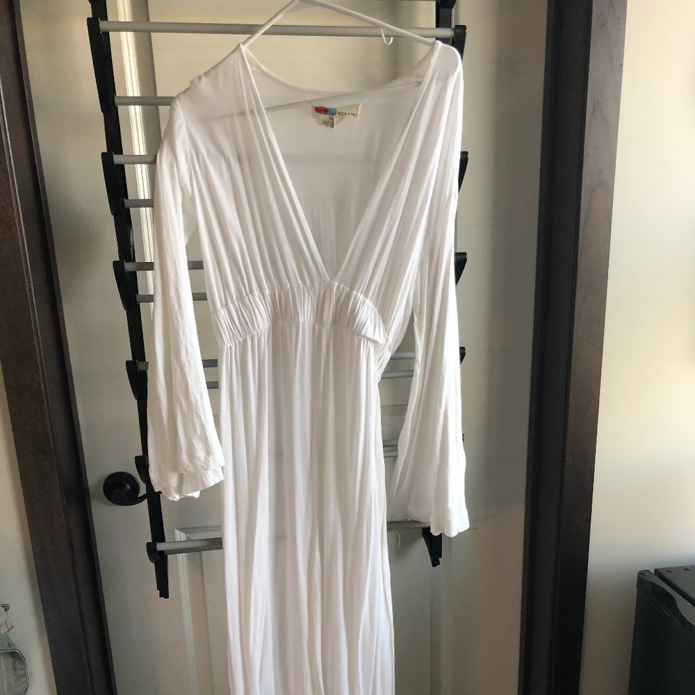 Free People Beach White Maxi Dress